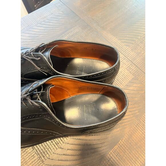 Allen Edmonds black men dress shoes size 15 - Picture 8 of 14